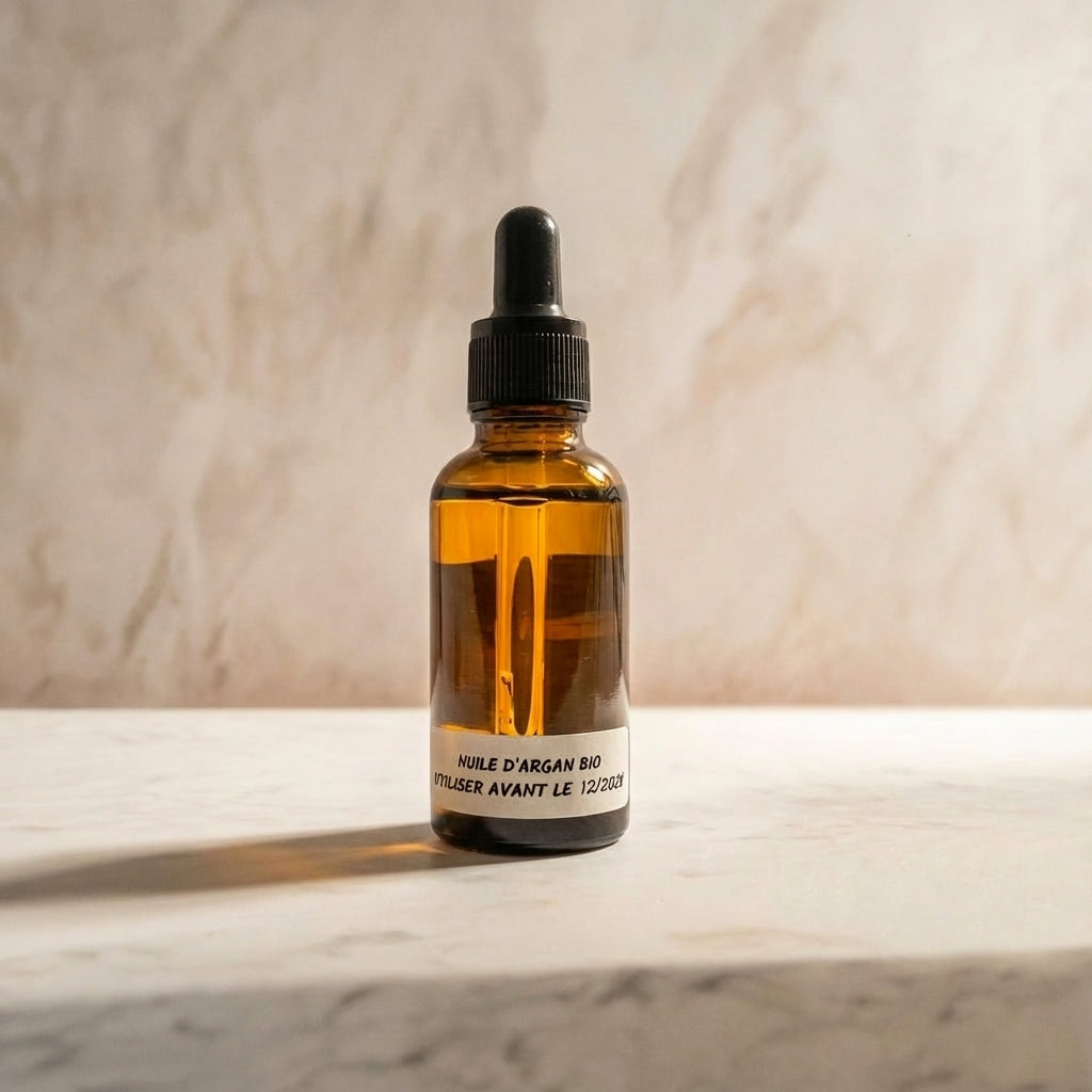 Huile d'Argan BIO Végétale Naturelle Pour Visage - 30 ml | Peaux Matures, Grasses