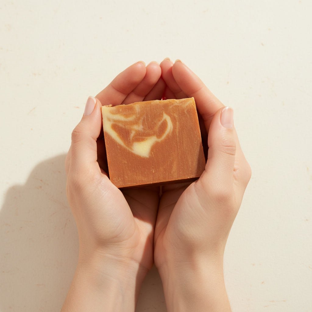 Le Masque de l'Élégance | Savon Solide Naturel Pour Visage | Peaux Sensibles, Sèches à Mixtes - Pureté Solide - 