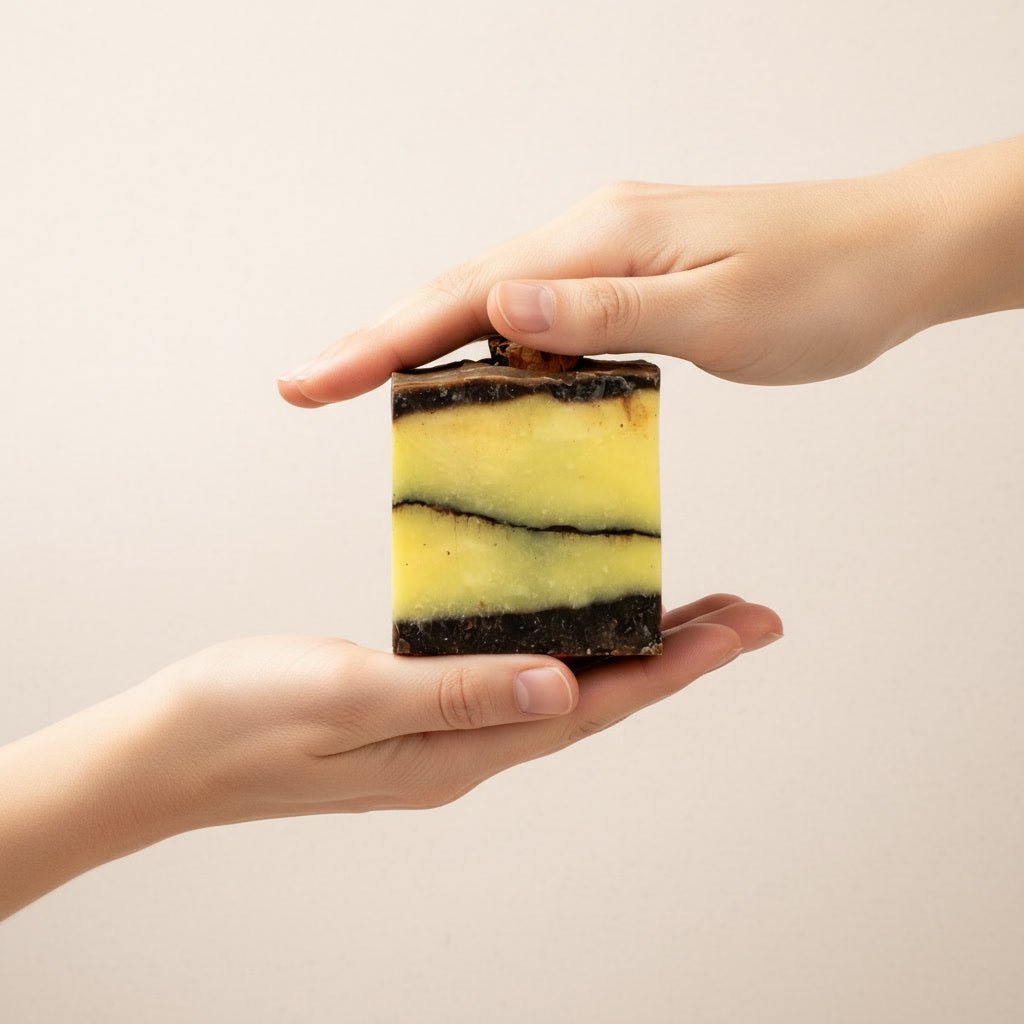 Le Savon à la Cannelle | Savon Naturel Pour Visage | Peaux Acnéiques et à Imperfections - Pureté Solide - 